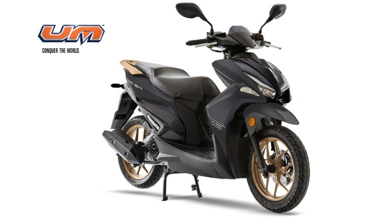 XPEED 125 RX το νέο scooter της UM MOTORCYCLES με τροχούς 14”